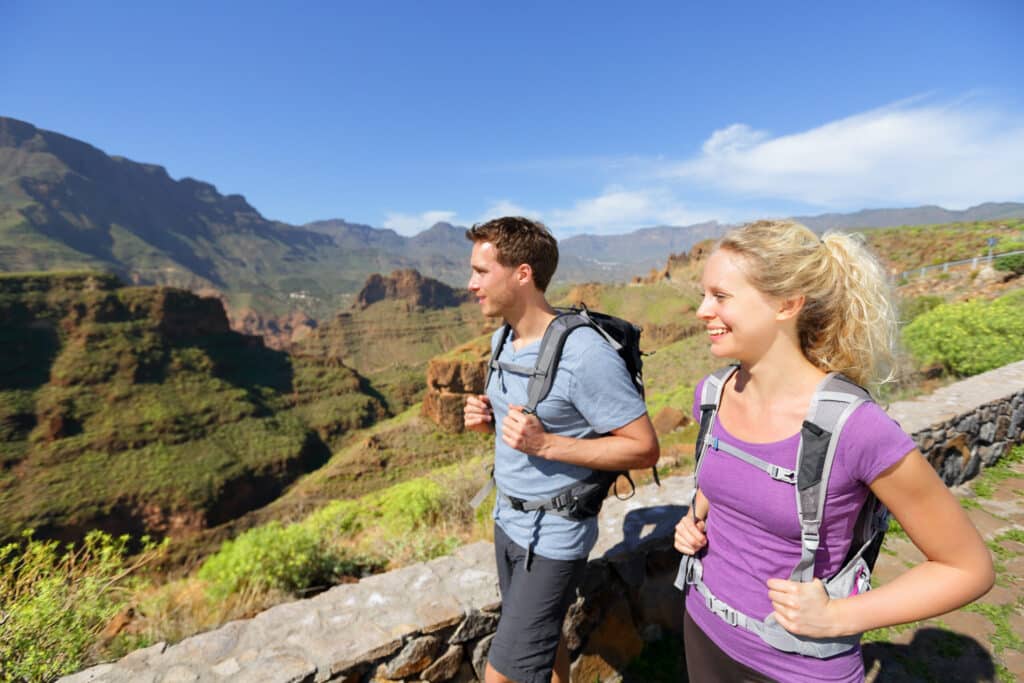 Caminhadas de férias