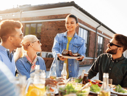 Familia española para inmersión