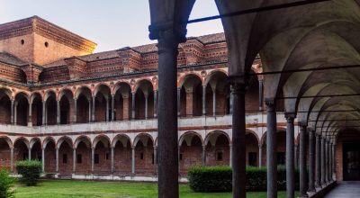 Cloister of the University of Milan