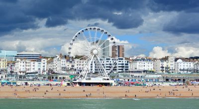 Uma bela fotografia de Brighton, Reino Unido