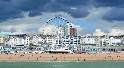 Piękne zdjęcie Brighton w Wielkiej Brytanii
