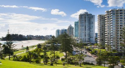 Queen Elizabeth Park, Coolangatta Beach, Gold Coast, Australie