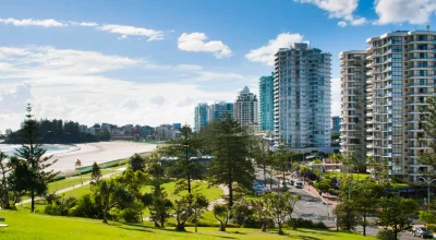 Queen Elizabeth Park, Coolangatta Beach, Gold Coast, Australia